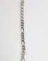 Dolce & Gabbana Silver Tone Brass Chain Lobster Clasp DG Logo Bracelet